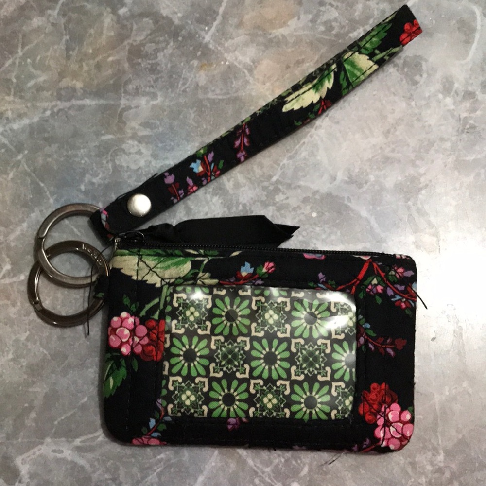 Zip ID with wrist strap